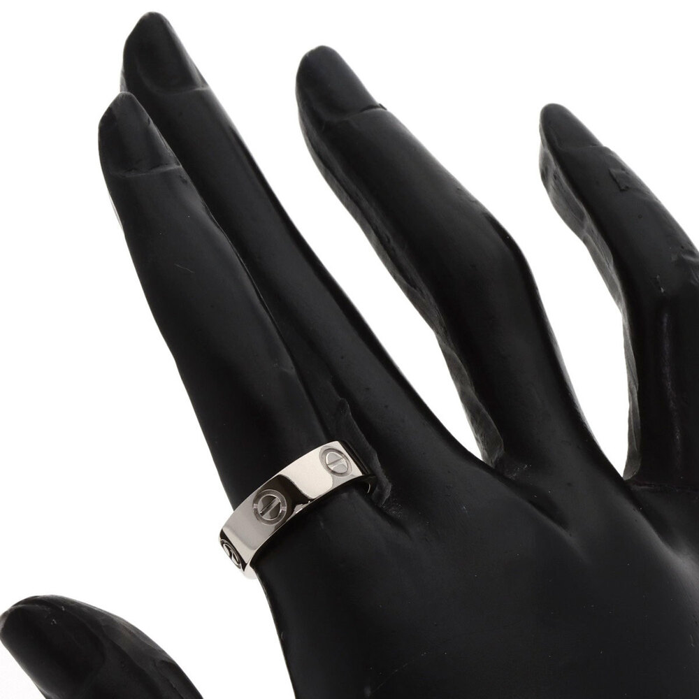 CARTIER Authentic 18k Silver Love Ring #52 - Picture 6 of 6